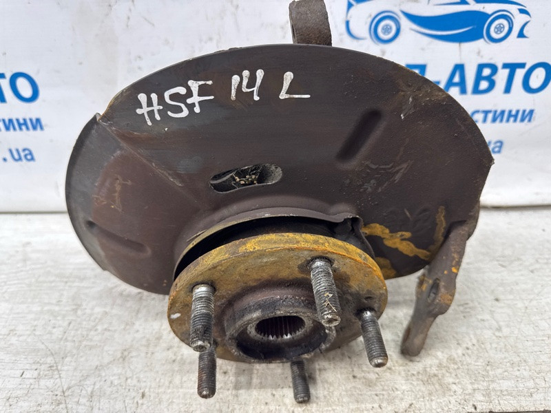 Кулак поворотный левый со ступицей Hyundai Santa fe DM 2.2 DIESEL D4HB 2012 (б/у) Київ - зображення 6