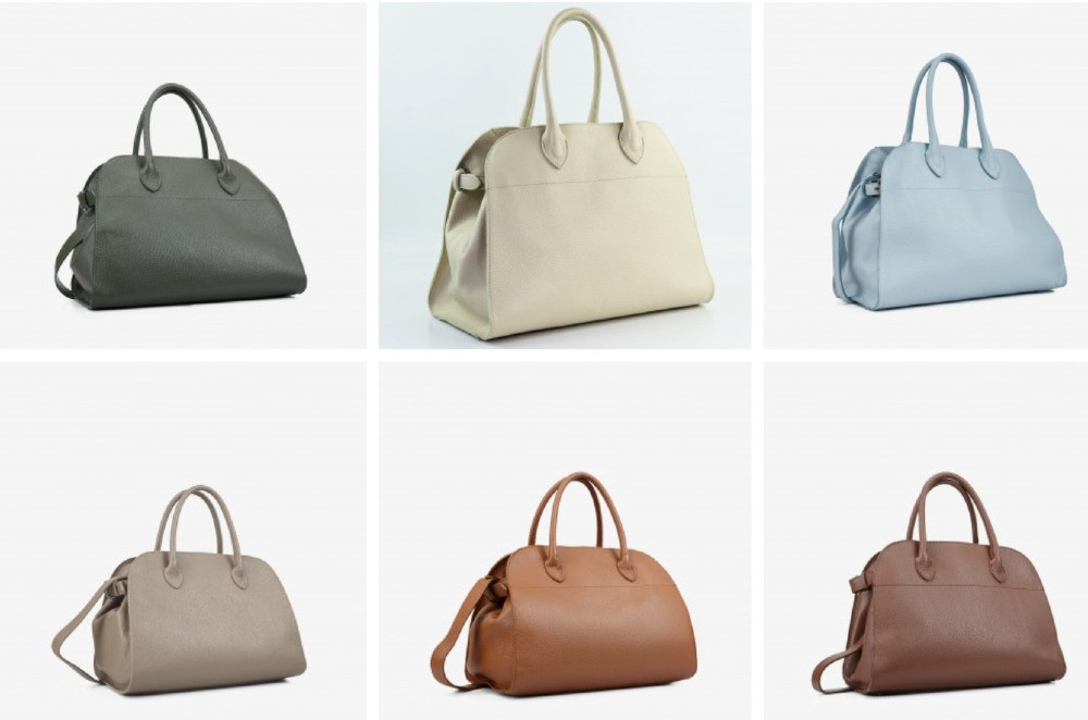 Шкіряна сумка-шопер для жінок — великий формат, ремінець на плече тауп TS00385 Киев - изображение 3