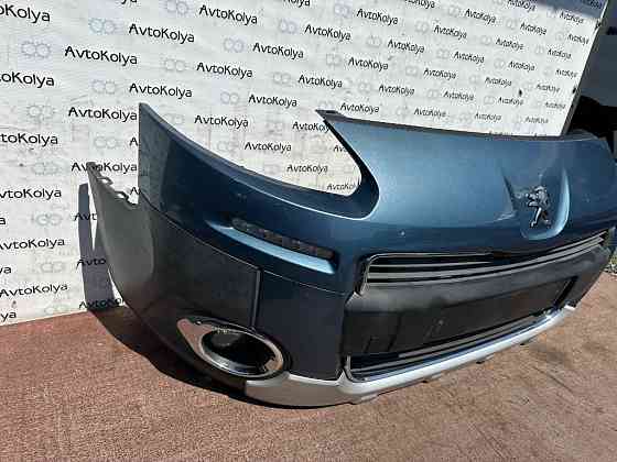 Бампер передний в сборе Peugeot Partner 2008-2015 (9682966577) пасс. Ковель