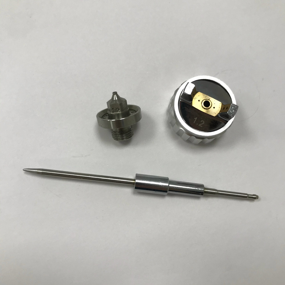 Сменный комплект форсунки для краскопультов H-921-MINI, диаметр 1,2мм AUARITA NS-H-921-MINI-1.2 Харьков - изображение 3