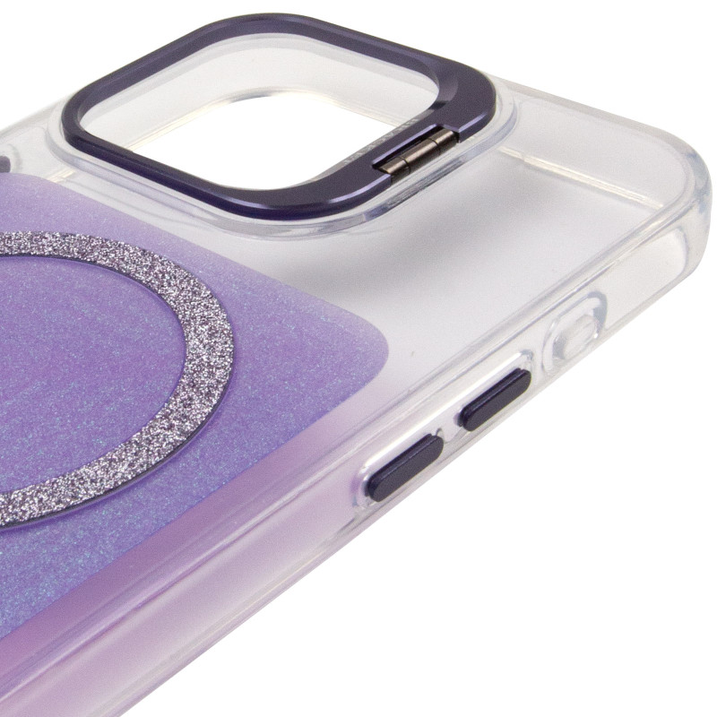 Чехол TPU+PC Jewel Sparkle with Magnetic Fit для Apple iPhone 15 Pro Max (6.7") Херсон - зображення 4