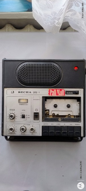Касетний магнитофон "ВЕСНА 202-1".Виробництво срср. Лысянка - изображение 1