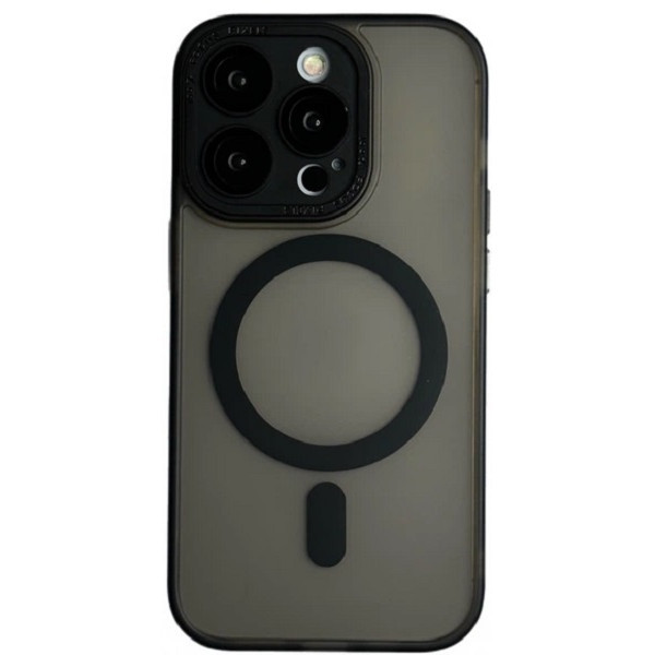 DM Чохол Protective camera Matte Case with MagSafe для iPhone 13 Pro Black Харків - зображення 1