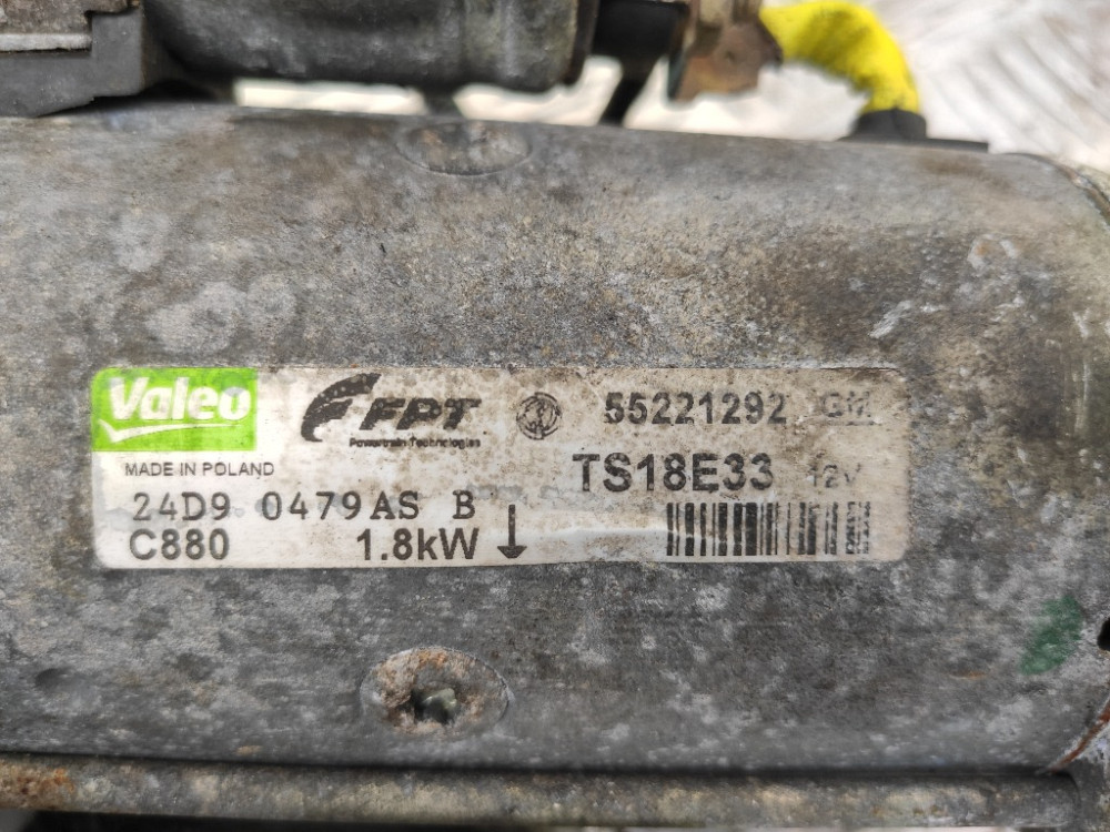 Стартер Opel Combo 1.3 cdti 2001-2011 (55221292) Ковель - зображення 5