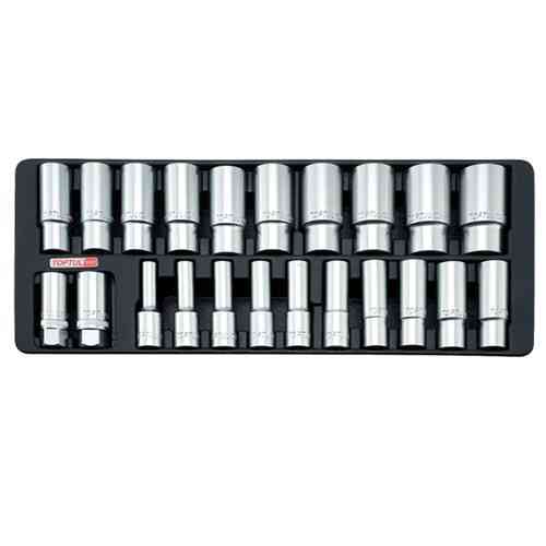 Набор головок длинных 1/2" 8-32мм  22ед. (в ложементе) TOPTUL GAAT2202 Харків