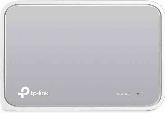 5-ти портовый 10\100 Мбит\с настольный коммутатор (сплитер) TP-LINK TL-SF1005D Харків