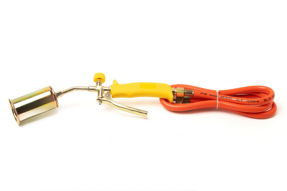 Горелка ручная газовоздушная MASTERTOOL с насадками Ø 25/35/50 мм 400 мм 3785 г/час 53 кВт 1300°C 44 Харків - зображення 6