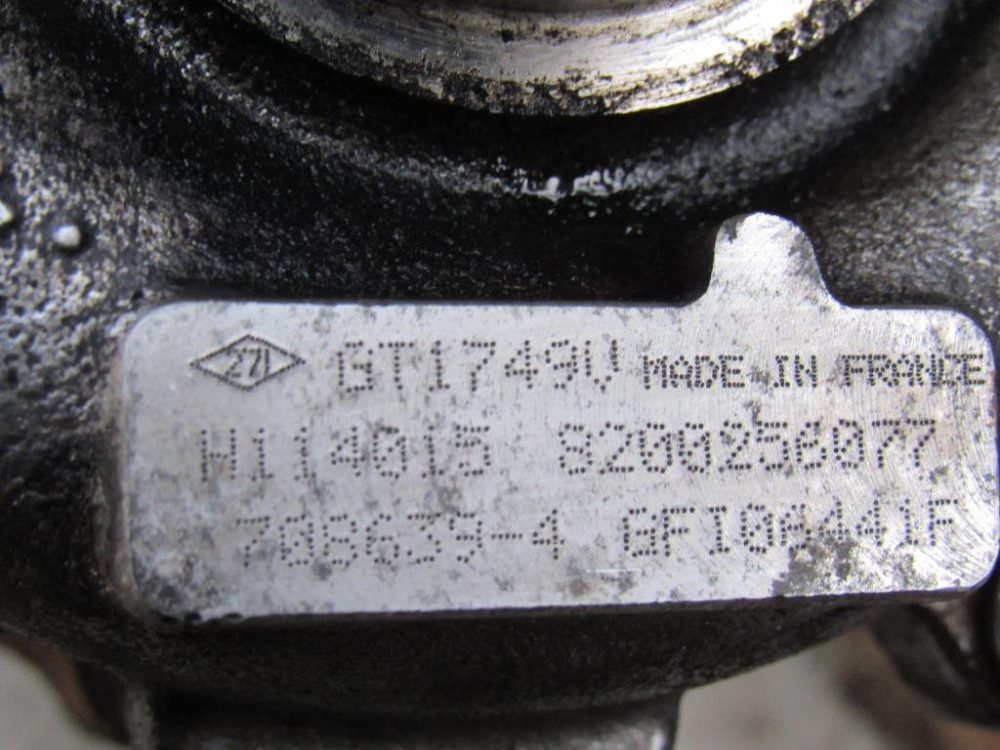 Турбина Opel Vivaro 1.9 dci 2001-2006 (8200256077) Ковель - зображення 4