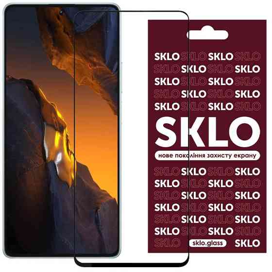 Защитное стекло SKLO 3D для Xiaomi 15T / 15T Pro / Redmi Note 15 Pro 5G Херсон