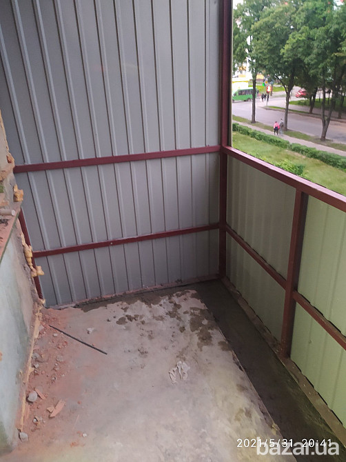 Балкон под ключ с выносом по плите и внутренней обшивкой с утеплением. БЕЗ ПОСРЕДНИКОВ, Харьков Харьков - изображение 8