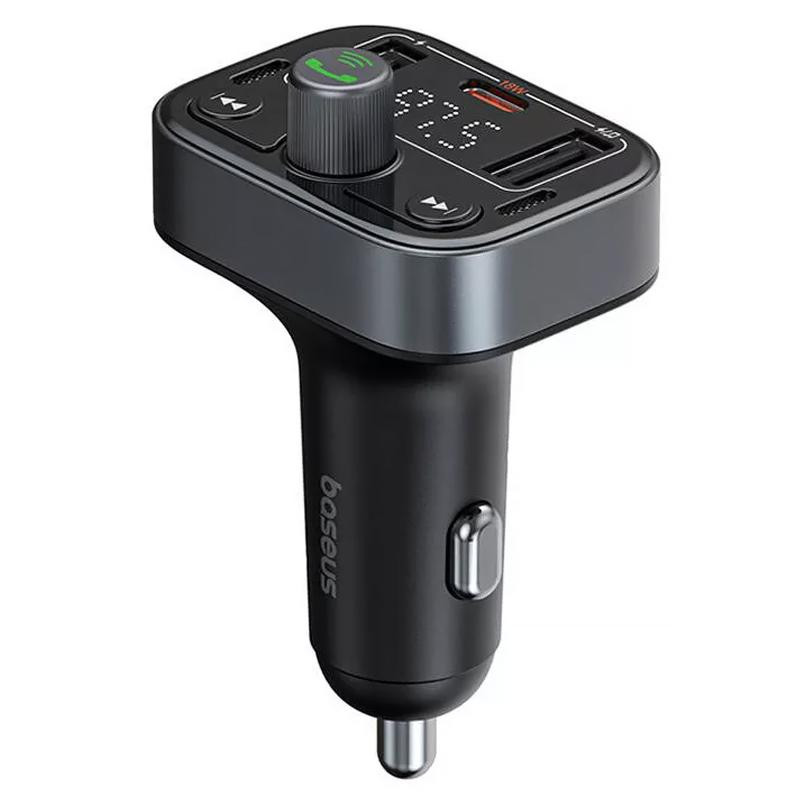 АЗУ FM модулятор Baseus S-09 Pro Series 18W (2USB-A/1C) (C10762200113) Херсон - зображення 1