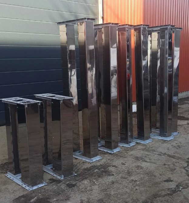 Труба норийная  квадратная нержавейка ,    норийный короб нержавека 300х300 мм Киев - изображение 5