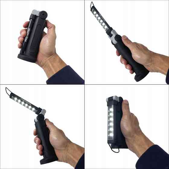 LED фонарь складной аккумуляторный 6+1 PROTESTER WL-0601 Харьков