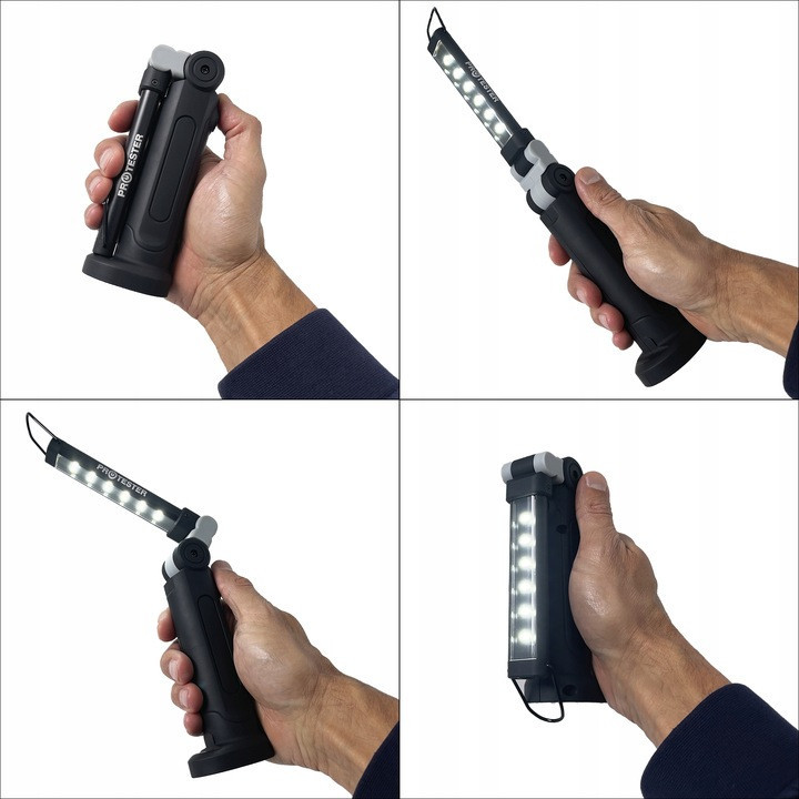 LED фонарь складной аккумуляторный 6+1 PROTESTER WL-0601 Харьков - изображение 6