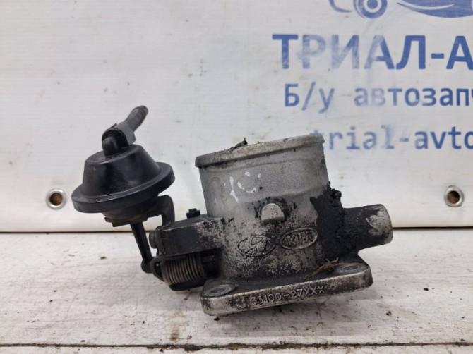 Заслонка дроссельная Hyundai Tucson JM 2.0 DIESEL D4EA 2004 (б/у) Київ - зображення 1
