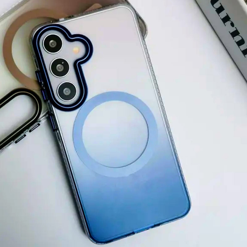 Чехол TPU+PC Phantom with MagSafe для Samsung Galaxy S25 Херсон - зображення 3