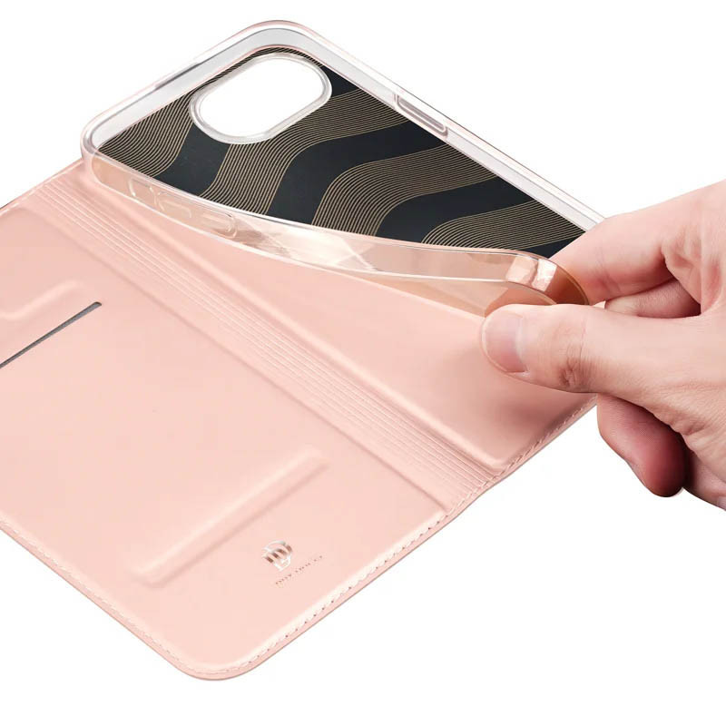 Чехол-книжка Dux Ducis с карманом для визиток для Apple iPhone 16e / 17e (6.1") Херсон - изображение 4