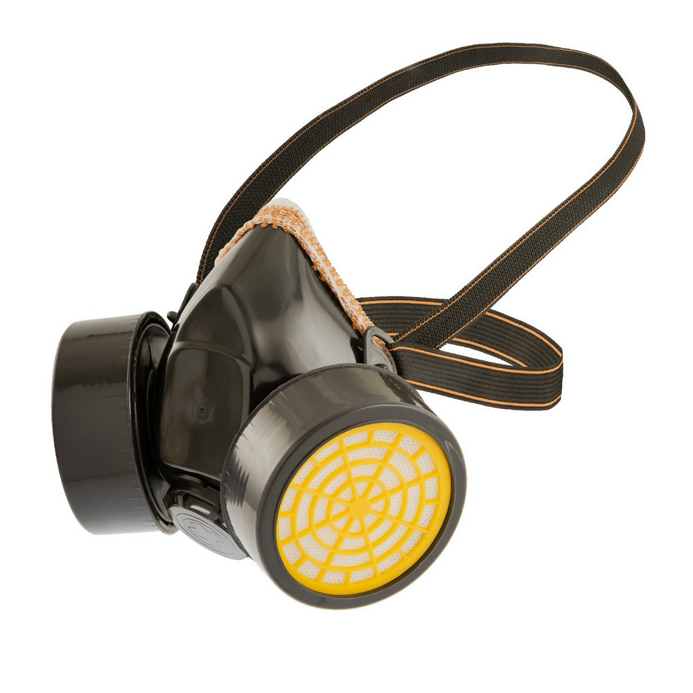 Респиратор-полумаска противопылевой MASTERTOOL FFP2 R EN 149 2 сменные противогазовые фильтры 82-018 Харків - зображення 1