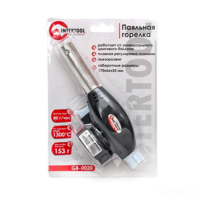 Пальник газовий INTERTOOL GB-0020 Баришівка - зображення 8