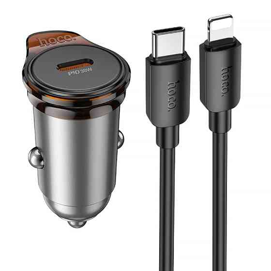 АЗУ Hoco NZ16 Rigorous PD30W (1USB-C) + кабель Type-C to Lightning Херсон