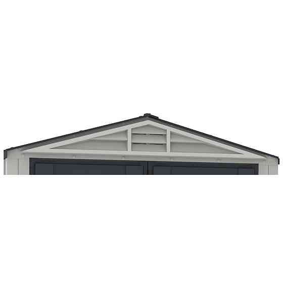 Сарай пластиковый YardMate 171x171x210 см темно-серый Киев