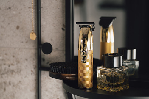 Триммер для бороды и усов Adler AD-2836g 100 Вт золотистый Київ - зображення 1