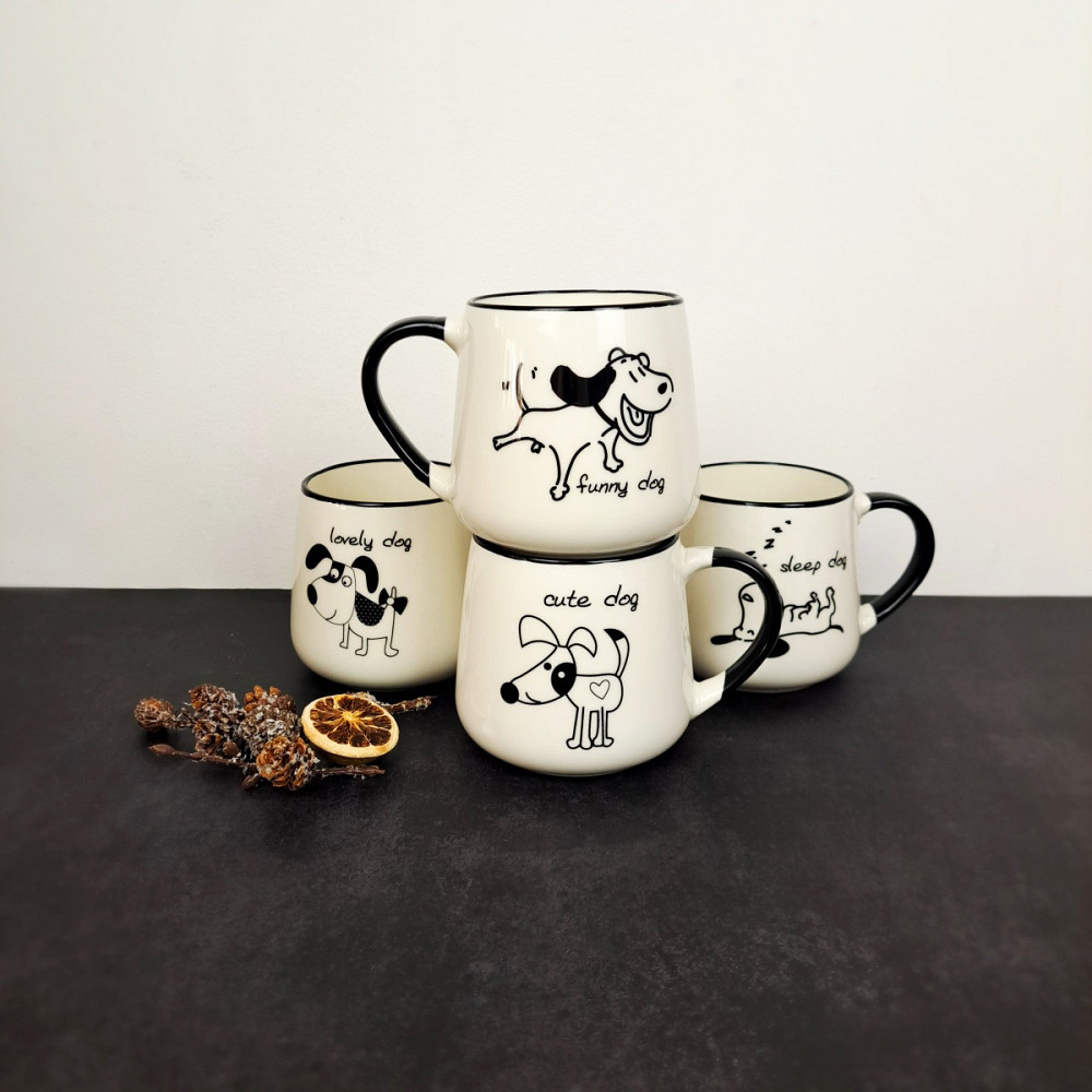 Кружка Vittora Пісик Міккі VT-C-239420 420 мл Київ - зображення 1