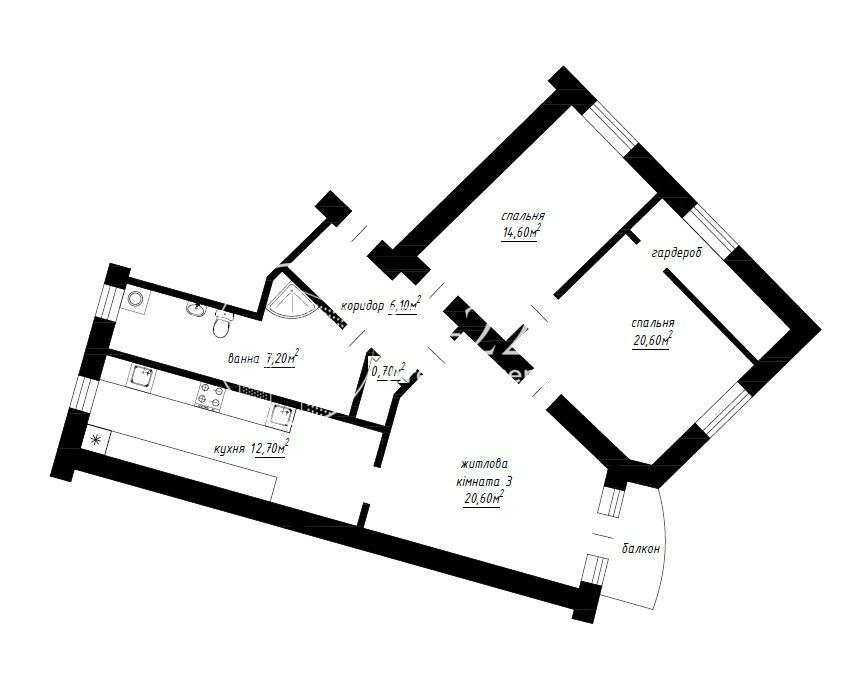 долгосрочная аренда 3-к квартира Киев, Печерский, 28300 грн./мес. Київ - зображення 11
