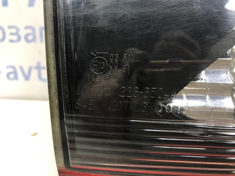 Фонарь задний внутренний левый Mazda 6 GJ 2.2 DIESEL 2012 (б/у) Київ - зображення 4