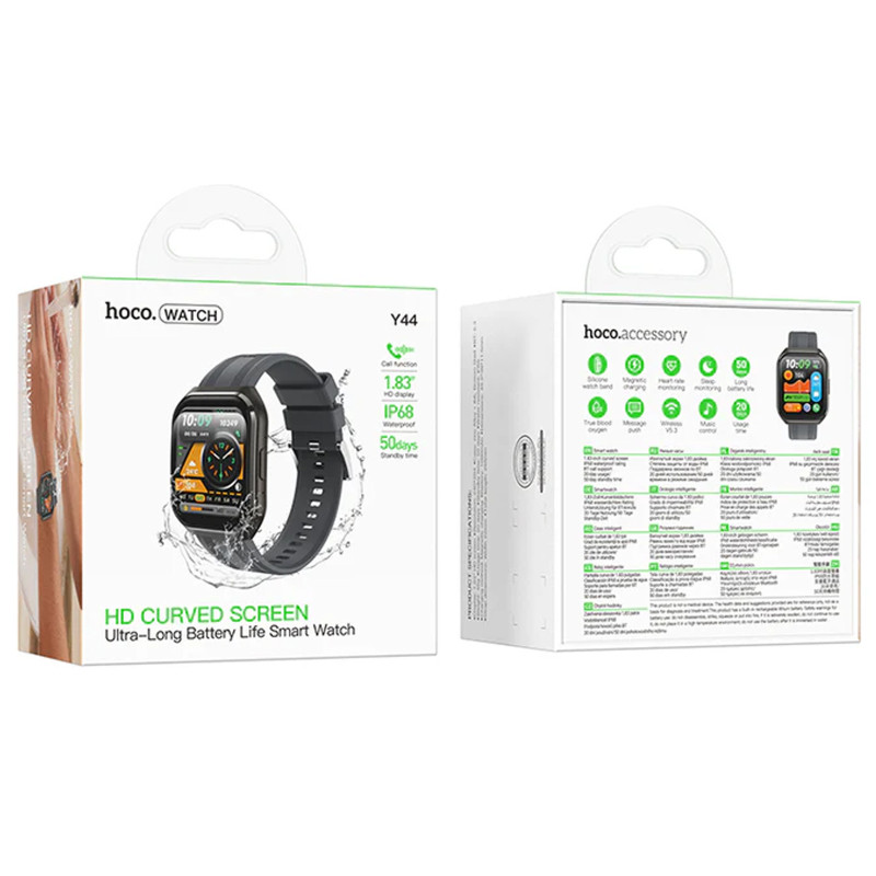 Смарт-часы Hoco Y44 Smart sports watch (call version) Херсон - изображение 4