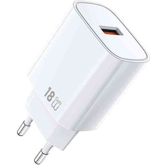 СЗУ WIWU G006 Essen QC3.0 18W GaN (1USB-A) Херсон
