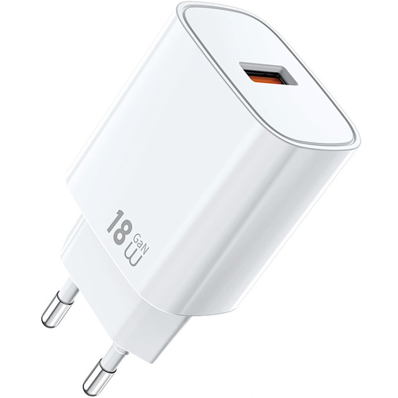 СЗУ WIWU G006 Essen QC3.0 18W GaN (1USB-A) Херсон - изображение 1