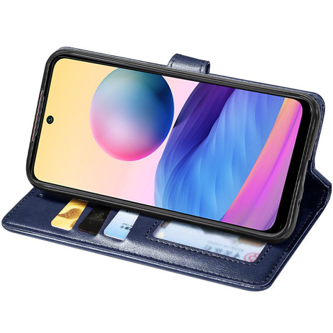 Кожаный чехол-книжка GETMAN Gallant (PU) для Xiaomi Redmi Note 14 4G (Europe version) Херсон - изображение 7