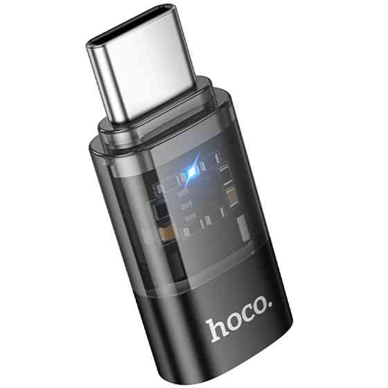 Переходник Hoco UA36D Type-C male to Lightning female Херсон