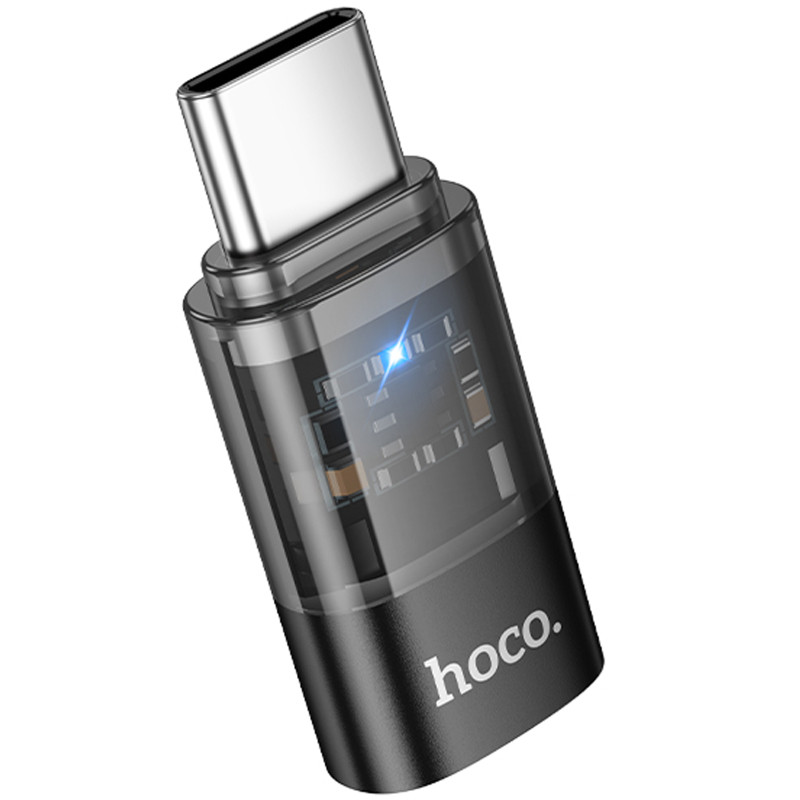 Переходник Hoco UA36D Type-C male to Lightning female Херсон - изображение 1