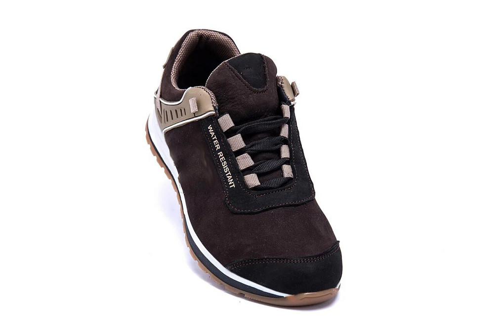 Мужские кожаные кроссовки Clasic model Brown Київ - зображення 2