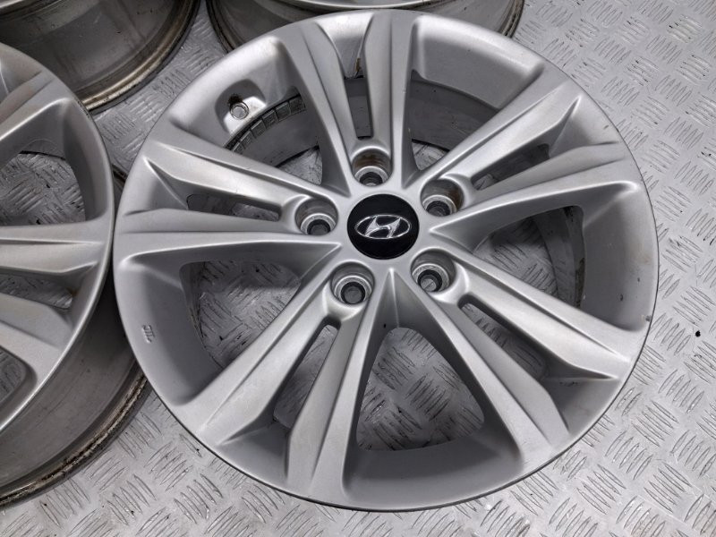 Диски титан комплект R16 Hyundai Sonata YF 2.4 БЕНЗИН G4KJ 2010 (б/у) Киев - изображение 4