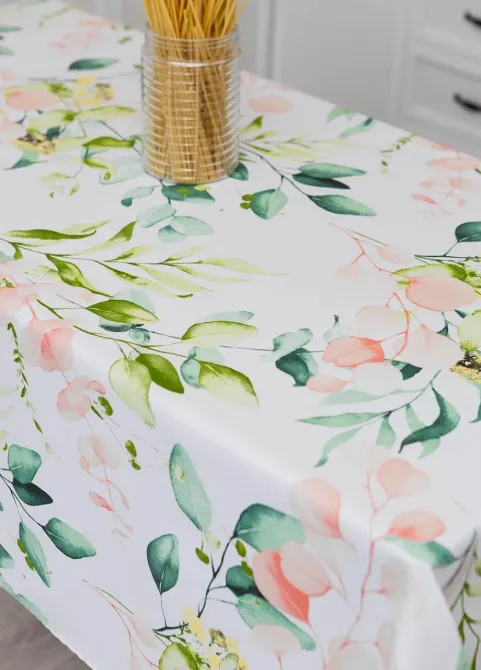 Скатерть водоотталкивающая Цветы прямоугольная 120*170см Одеса - зображення 6