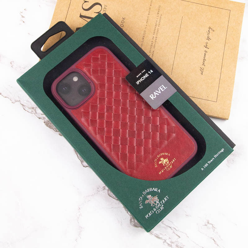 Кожаный чехол Polo Santa Barbara для Apple iPhone 14 (6.1") Херсон - изображение 10