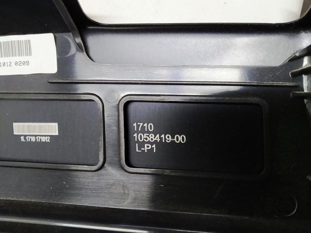 Накладка верхняя дверного проёма сокола левая в комплекте композитная Tesla model X 1060093-98-D Київ - зображення 3