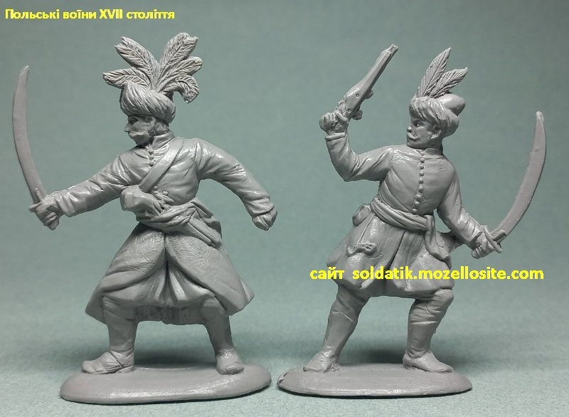 Набір солдатиків Польські воїни 17 століття 8 фігурок, іграшки, колекціонування Киев - изображение 10