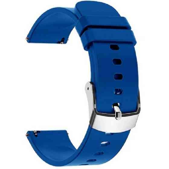 DM Ремінець Silicone для Haylou RS4 Plus (20mm) Blue (Код товару:26320) Харків