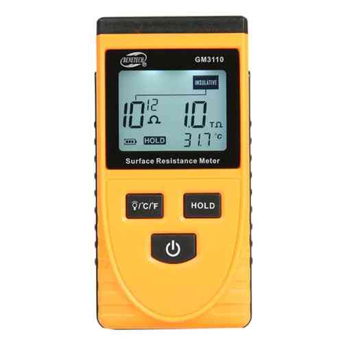 Тестер для измерения сопротивления поверхности (1kΩ ~1000ГΩ) BENETECH GM3110 Харків