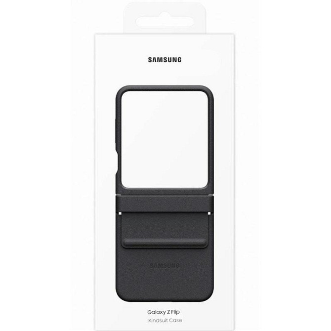 Кожаный чехол Leather Case (AAA) для Samsung Galaxy Z Flip7 Херсон - изображение 5