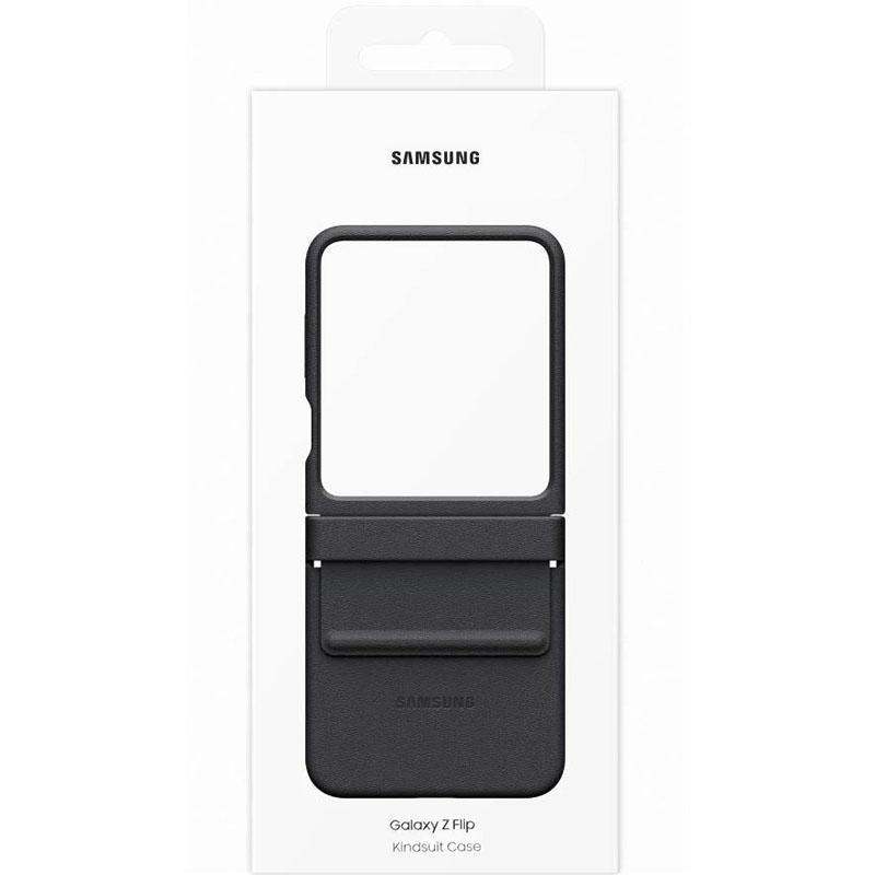 Кожаный чехол Leather Case (AAA) для Samsung Galaxy Z Flip7 Херсон - изображение 5