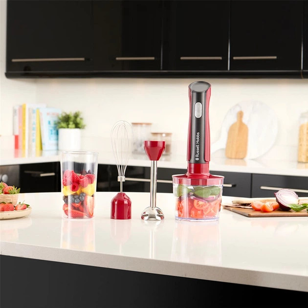 Блендер погружной Russell Hobbs Desire 3 in 1 27140-56 500 Вт красный Киев - изображение 9