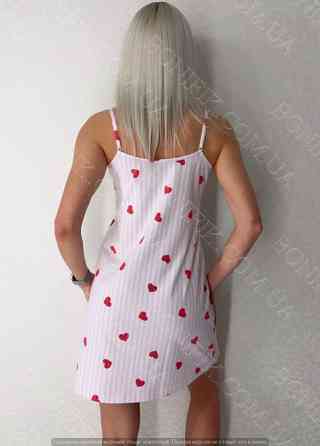 Женская ночная сорочка на тонкой бретели "Loveu" (арт. LDK 112/67/02) Кривий Ріг