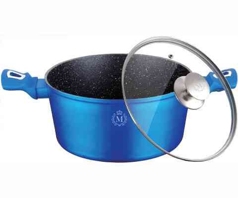 Каструля з кришкою Meisterklasse Royal Blue Edition MK-1045-28 6.5 л 28 см Киев