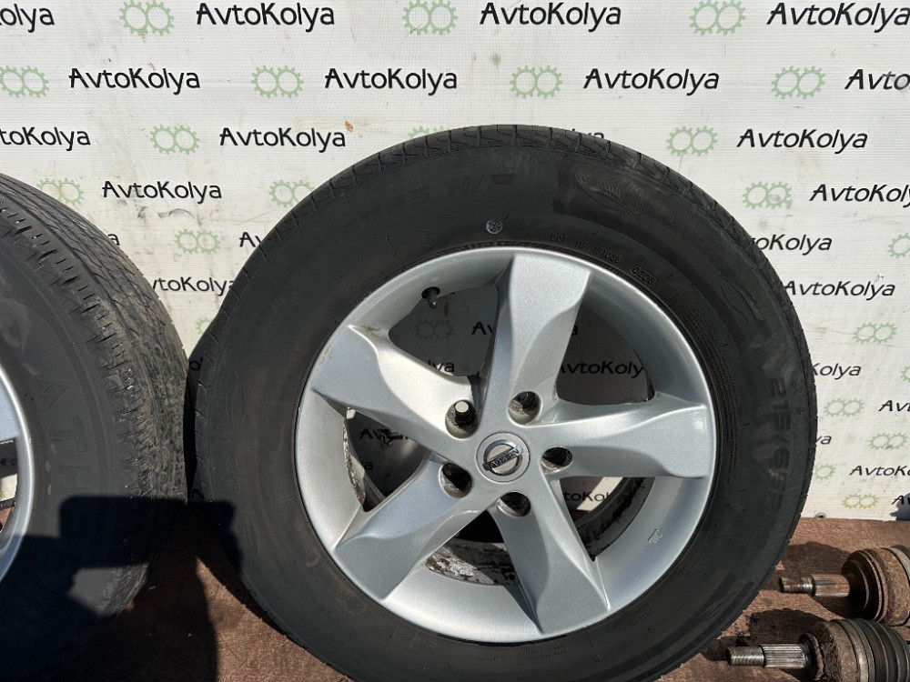 Диск литой с шиной 215/65 R16 Nissan Qashqai 2007-2013 Ковель - изображение 5