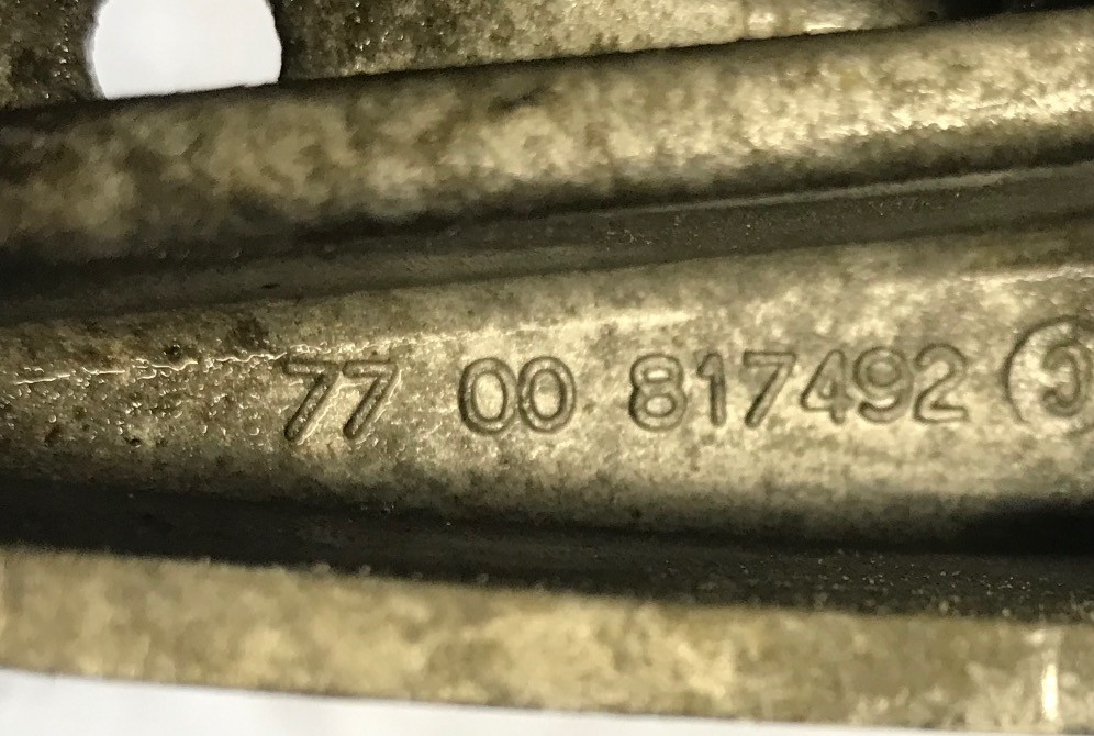 Бу кронштейн двигателя Renault Laguna 1, 7700817492 Кропивницкий - изображение 2